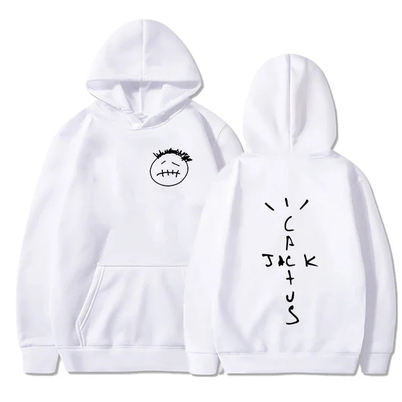 Cactus Jack Hoodie – Men & Women Oversized Hip Hop Sweatshirt