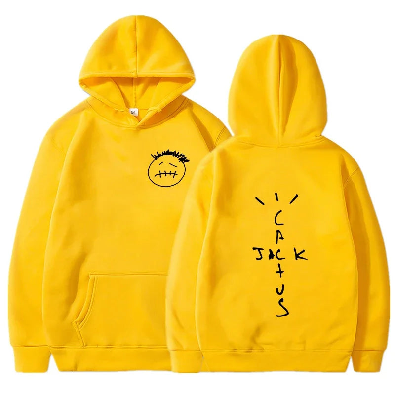 Cactus Jack Hoodie – Men & Women Oversized Hip Hop Sweatshirt