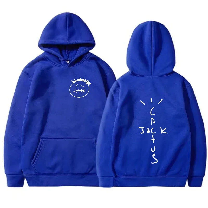 Cactus Jack Hoodie – Men & Women Oversized Hip Hop Sweatshirt