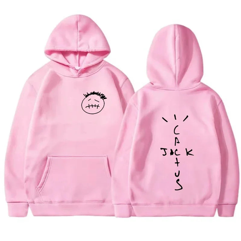 Cactus Jack Hoodie – Men & Women Oversized Hip Hop Sweatshirt