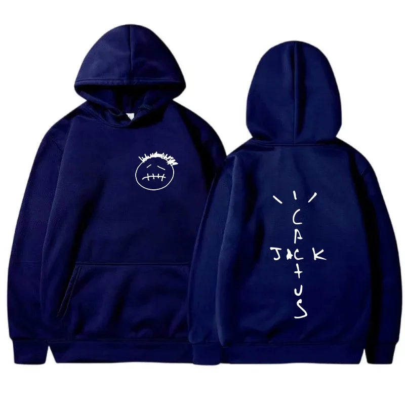 Cactus Jack Hoodie – Men & Women Oversized Hip Hop Sweatshirt